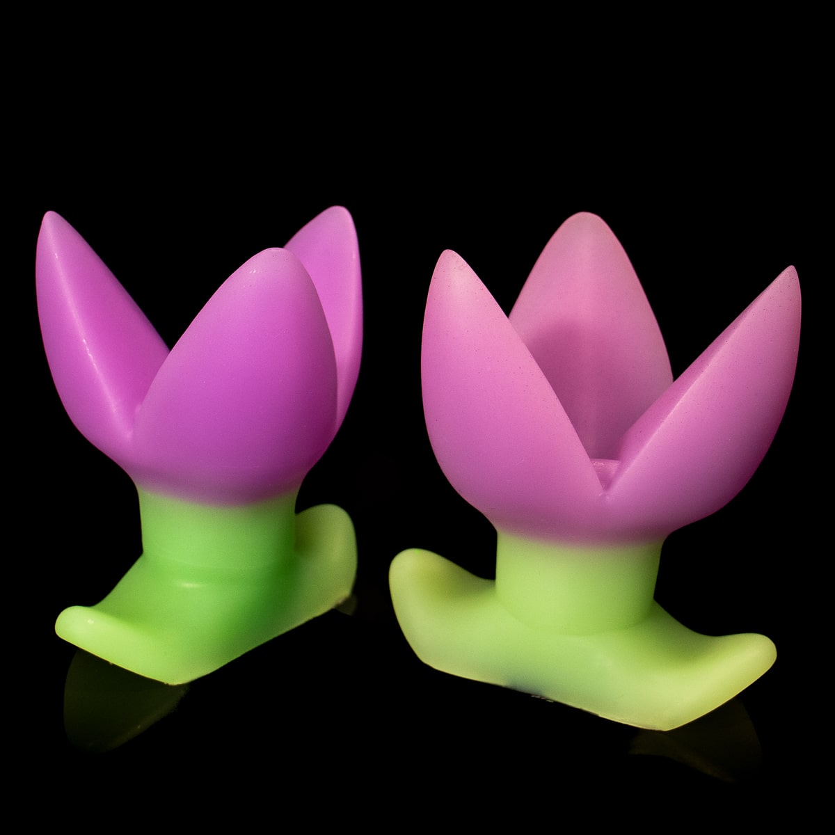 Plug Anal Grande Flores 3 Pétalas